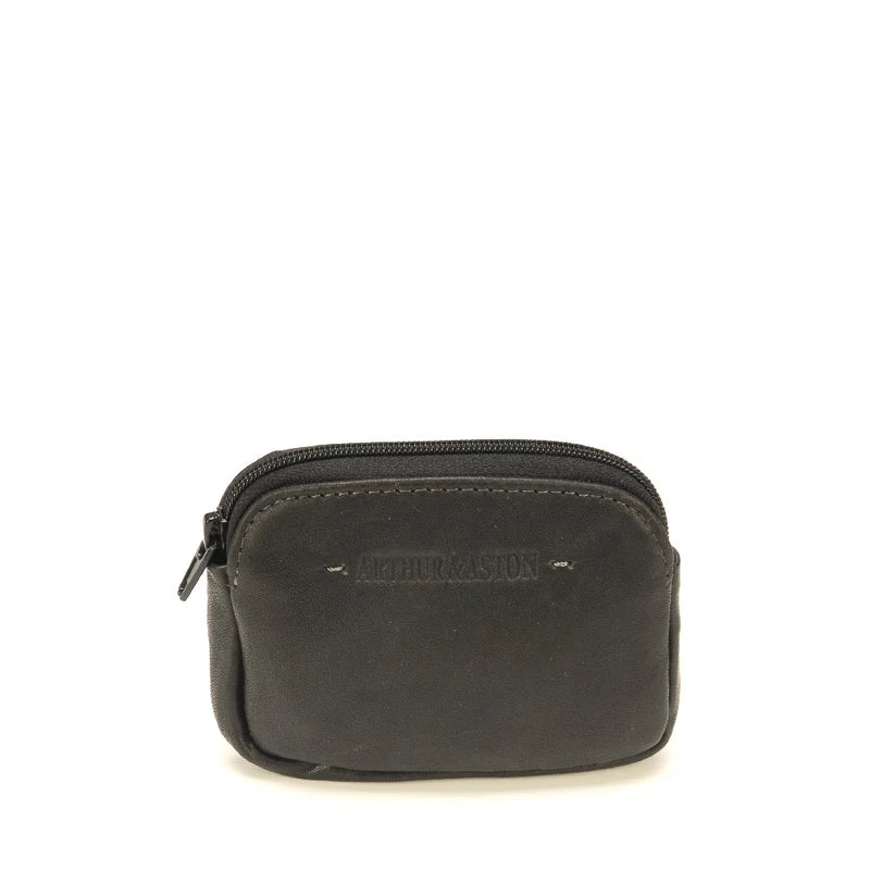 Porte-monnaie zippé cuir Johany
