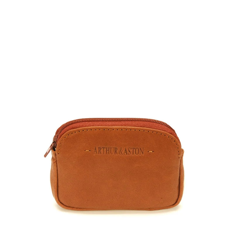 Porte-monnaie zippé cuir Johany