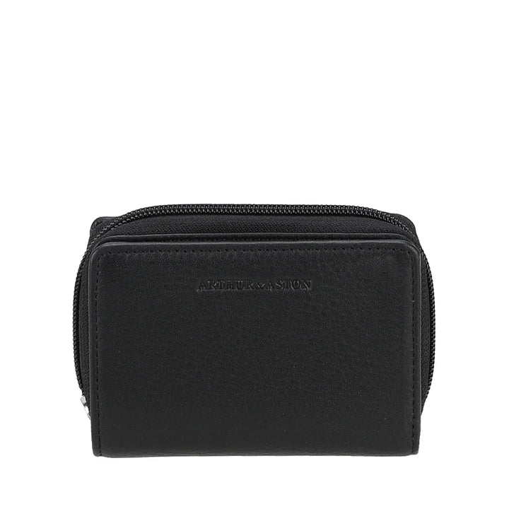 Porte-monnaie et cartes en cuir Ange