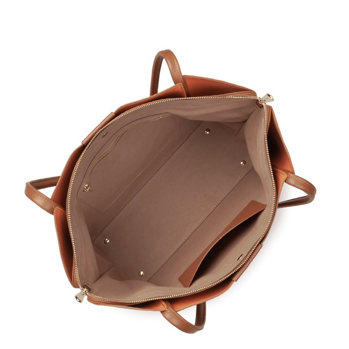 Très grand sac cabas épaule Ida Double Lancaster