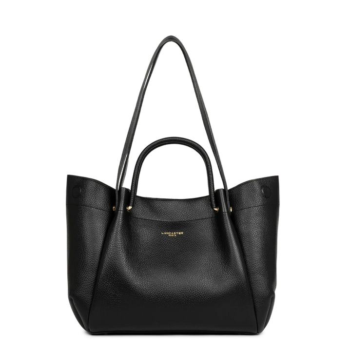 Très grand sac cabas épaule Foulonné Double Louisa