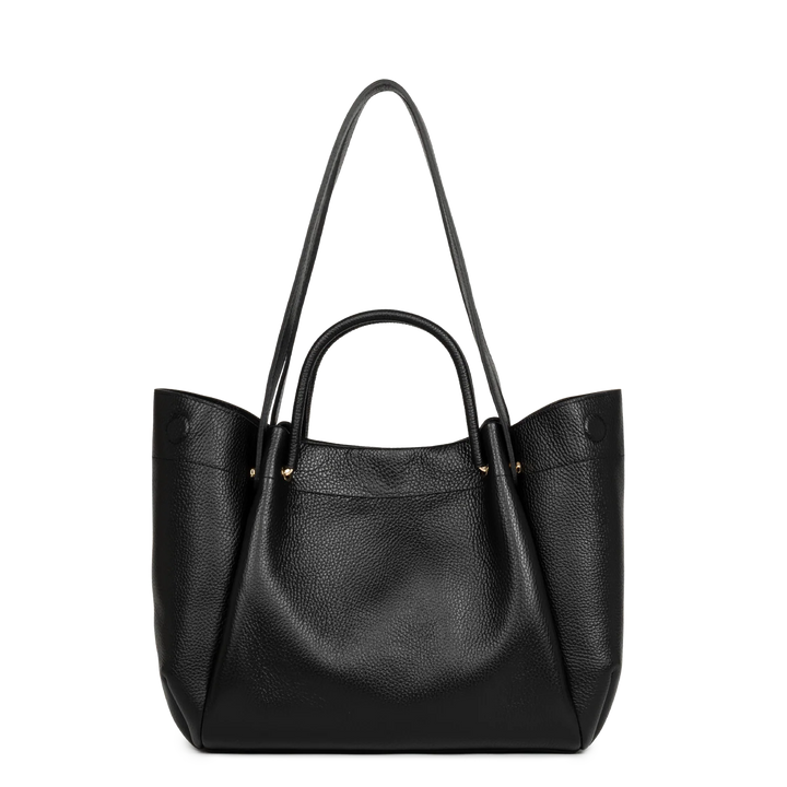 Très grand sac cabas épaule Foulonné Double Louisa