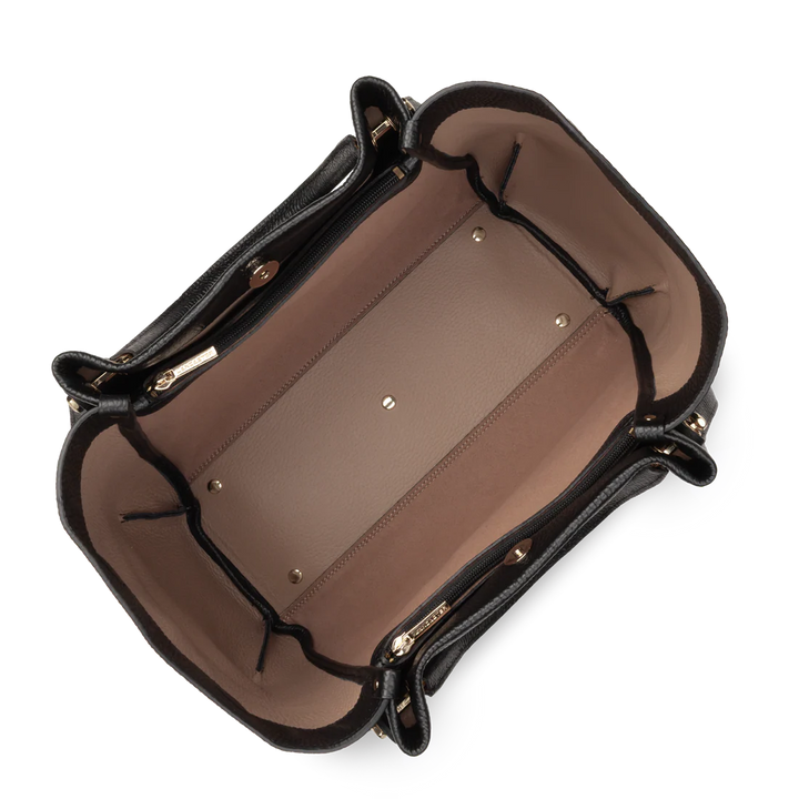 Très grand sac cabas épaule Foulonné Double Louisa