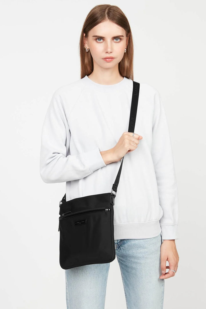 Sac trotteur Basic Verni Noir Lancaster
