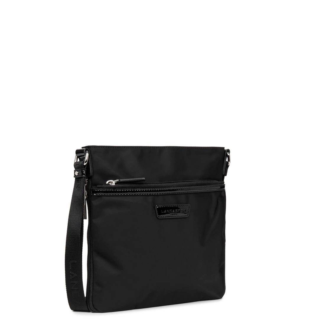 Sac trotteur Basic Verni Noir Lancaster