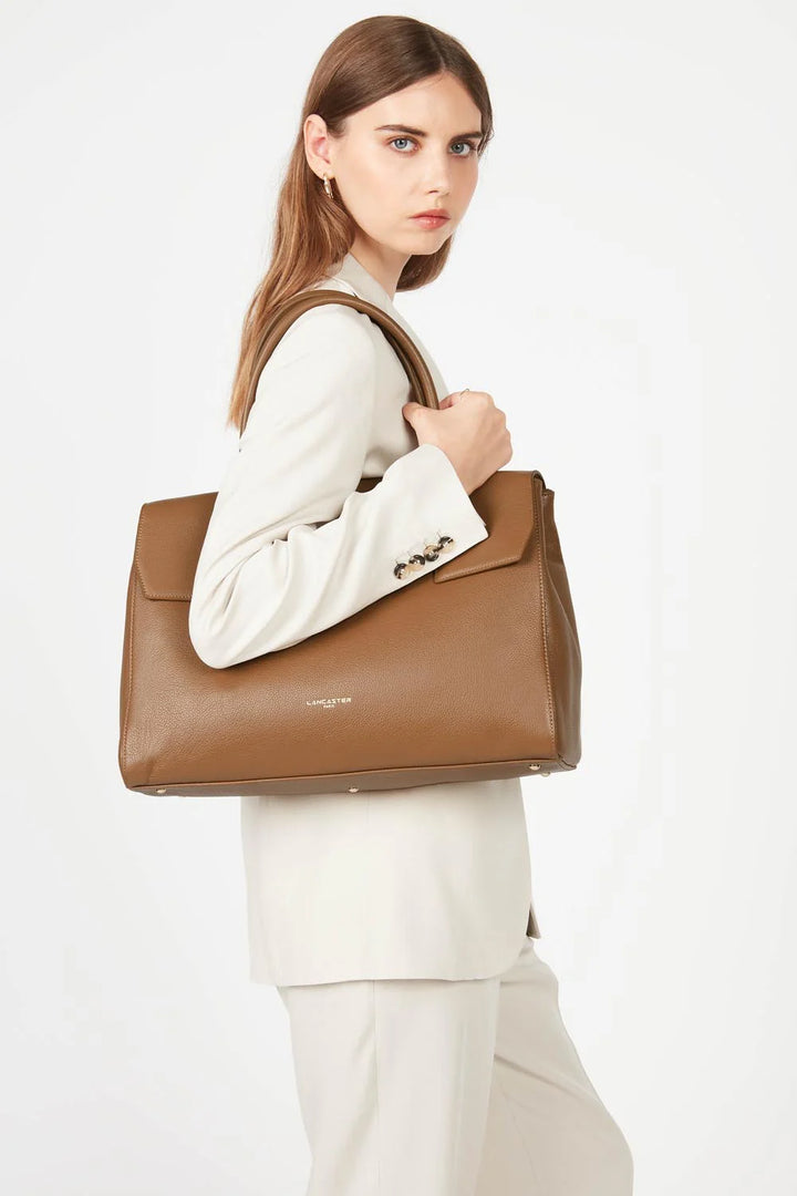Très grand sac cabas épaule Milano Cosmos Lancaster