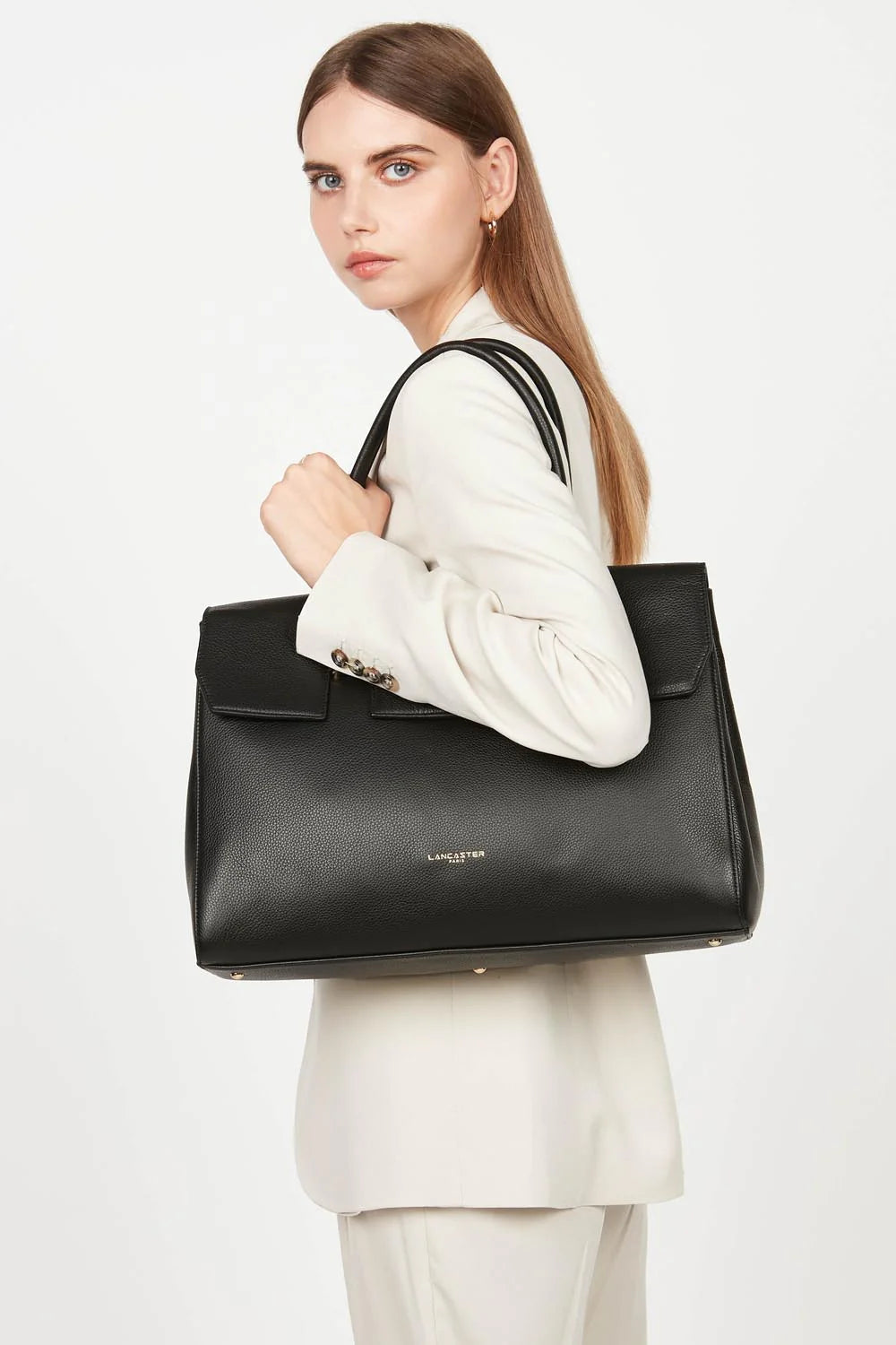 Très grand sac cabas épaule Milano Cosmos Lancaster