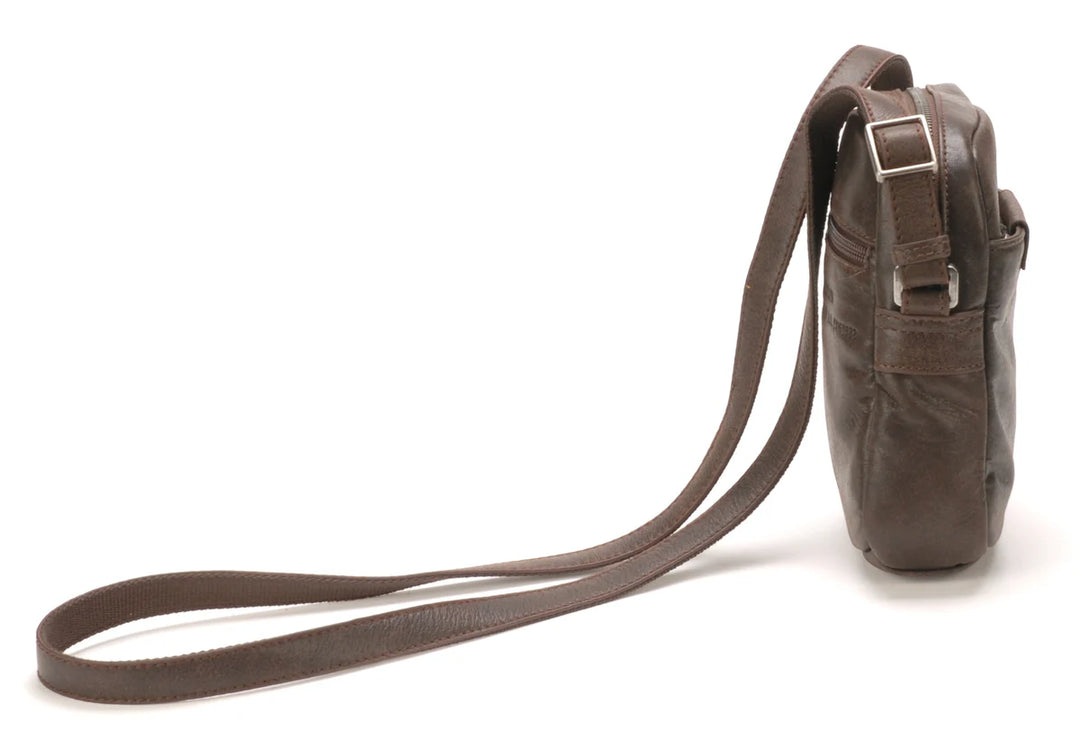 Sac travers petit modèle Diego cuir vachette