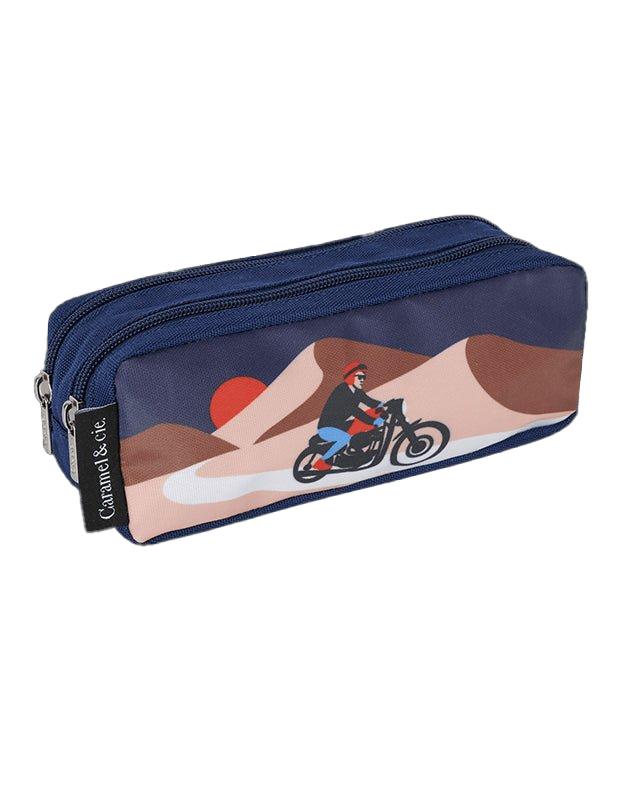 Trousse double Rallye Explorer Caramel &amp; Cie