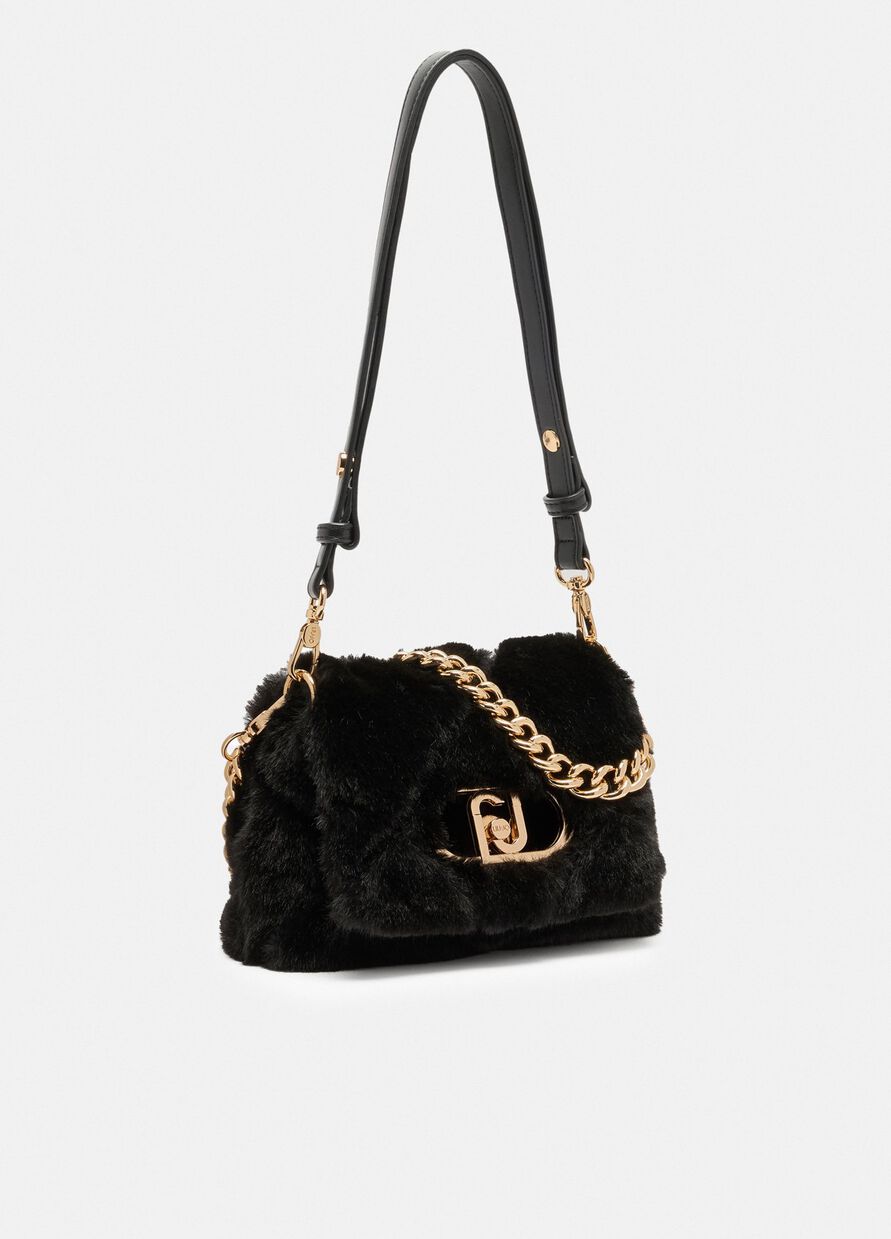 Sac petit format LaPuffy en imitation fourrure