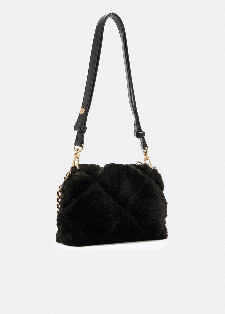 Sac petit format LaPuffy en imitation fourrure