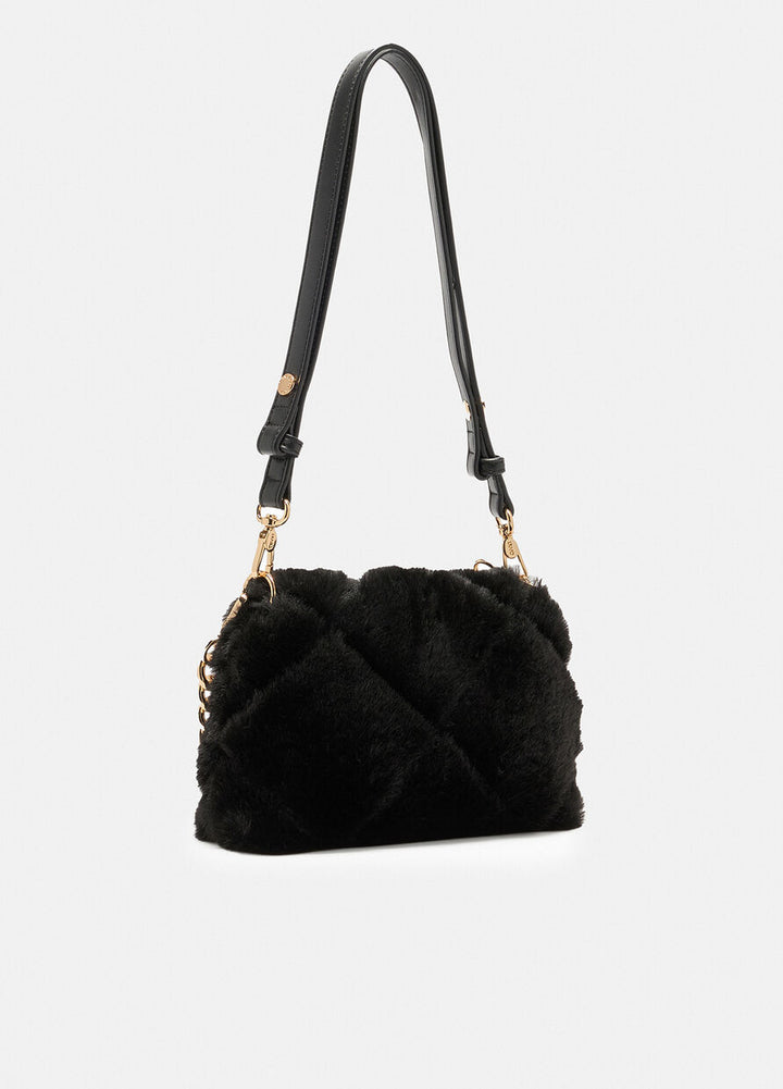 Sac petit format LaPuffy en imitation fourrure
