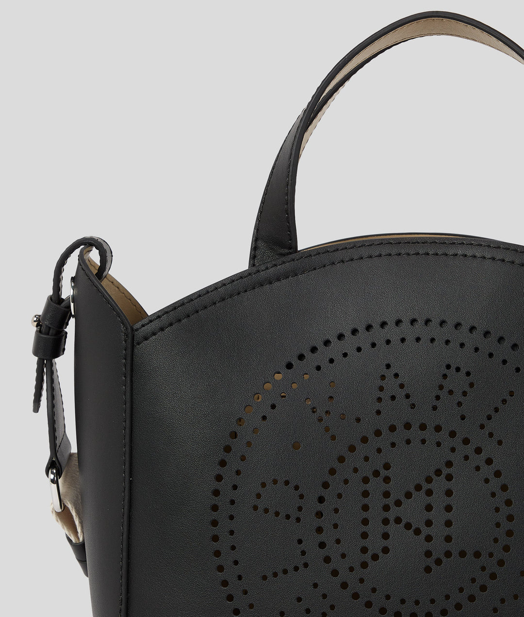 Petit sac cabas perforé K/Circle Karl Lagerfeld