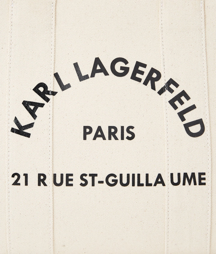 Cabas carré de taille moyenne Rue St-Guillaume Karl Lagerfeld