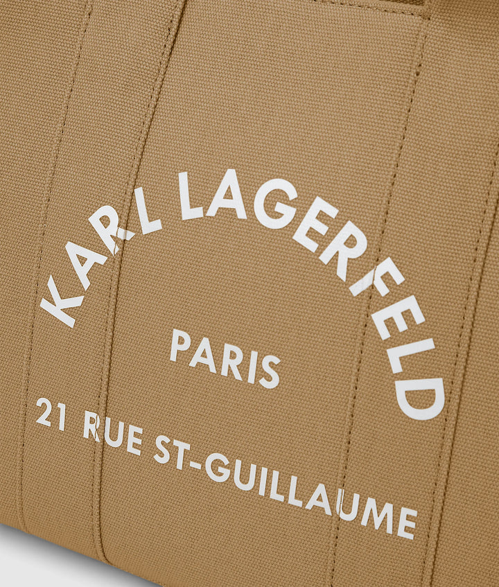 Cabas carré de taille moyenne Rue St-Guillaume Karl Lagerfeld