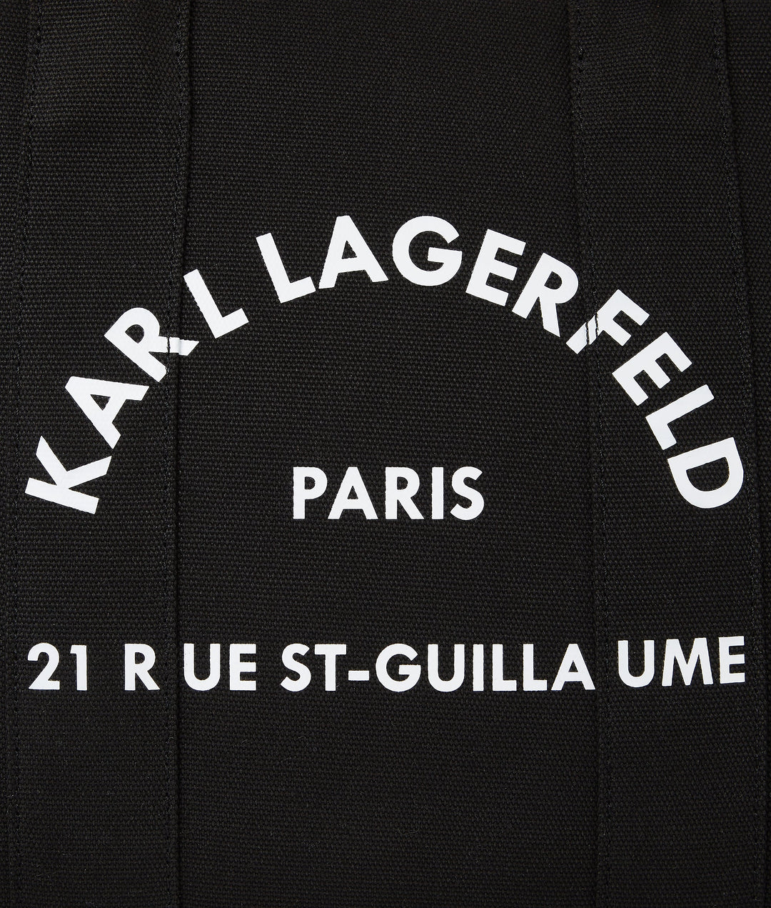 Cabas carré de taille moyenne Rue St-Guillaume Karl Lagerfeld