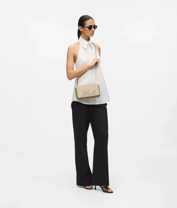Petit sac bandoulière K/Signature Karl Lagerfeld