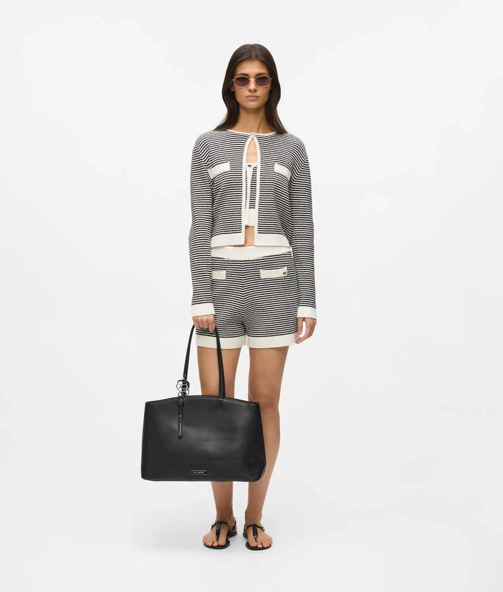 Grand sac en toile Ikon lisse Karl Lagerfeld