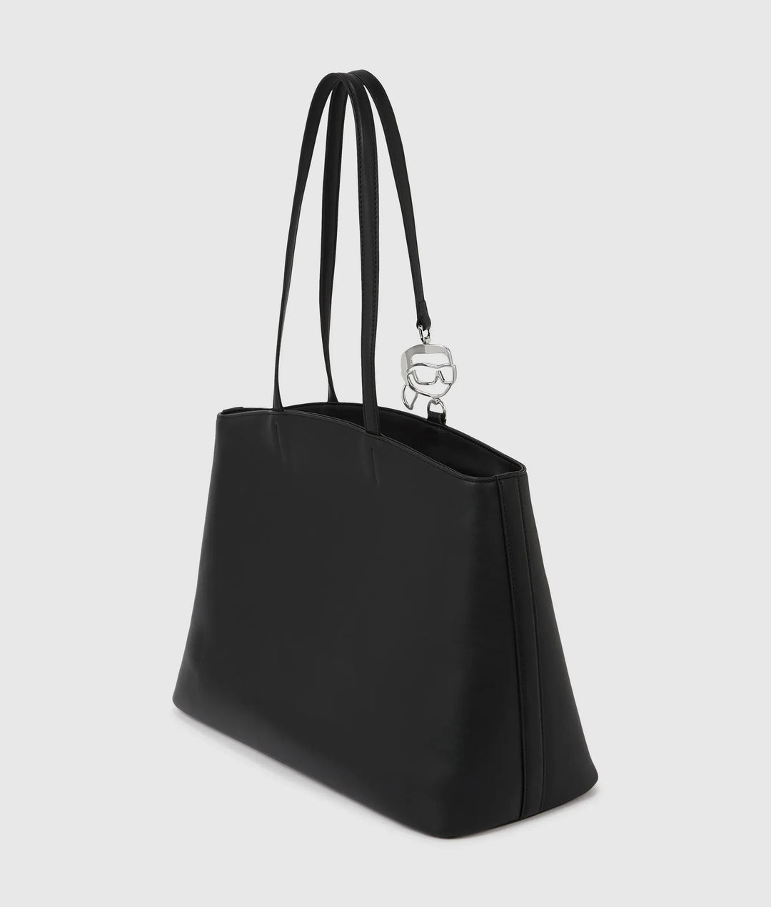 Grand sac en toile Ikon lisse Karl Lagerfeld