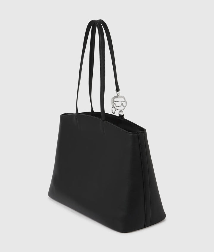 Grand sac en toile Ikon lisse Karl Lagerfeld