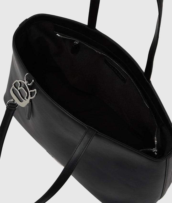 Grand sac en toile Ikon lisse Karl Lagerfeld