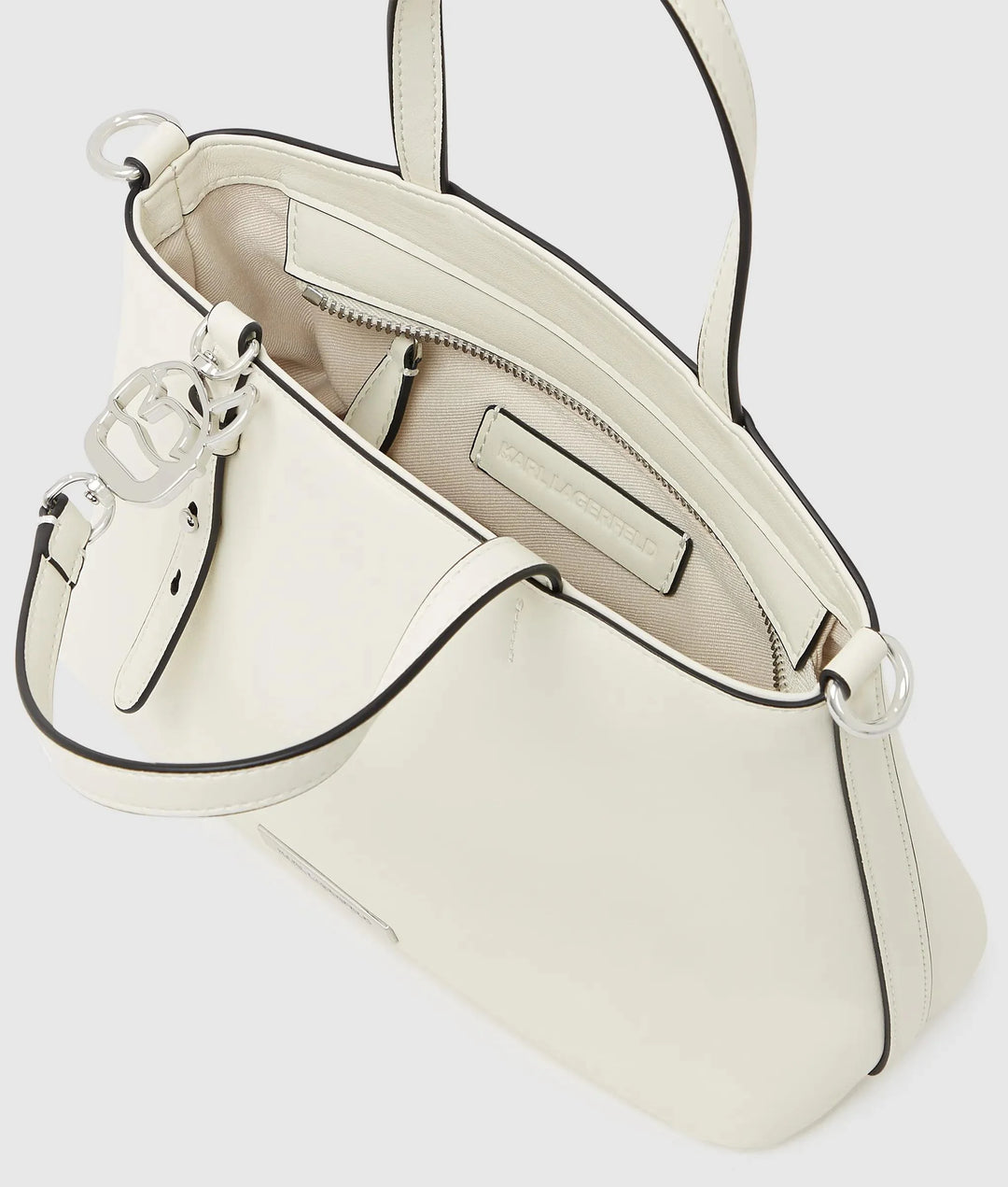 Petit sac en toile lisse Ikon Karl Lagerfeld