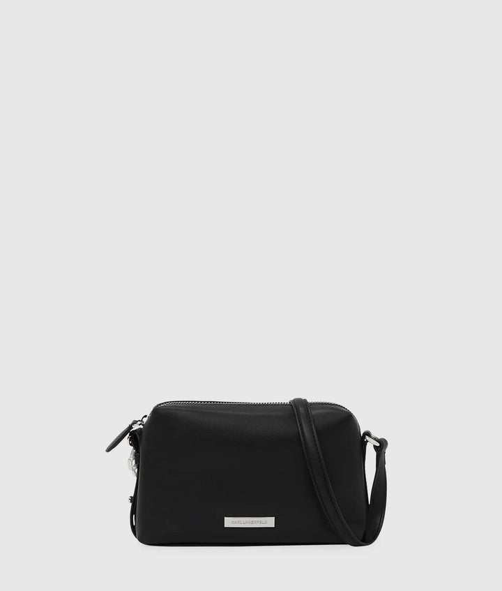 Sac caméra lisse Ikon Karl Lagerfeld