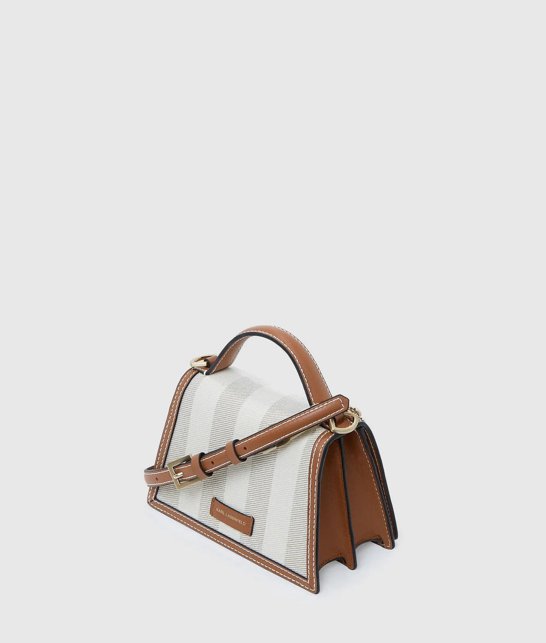 Sac à bandoulière rayé K/Signature Karl Lagerfeld