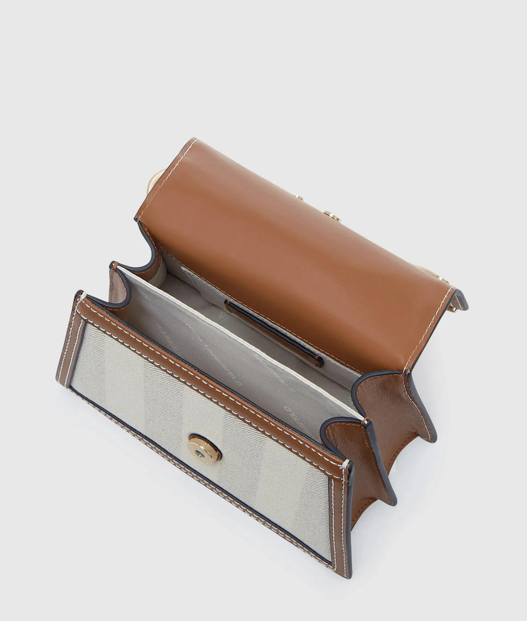 Sac à bandoulière rayé K/Signature Karl Lagerfeld