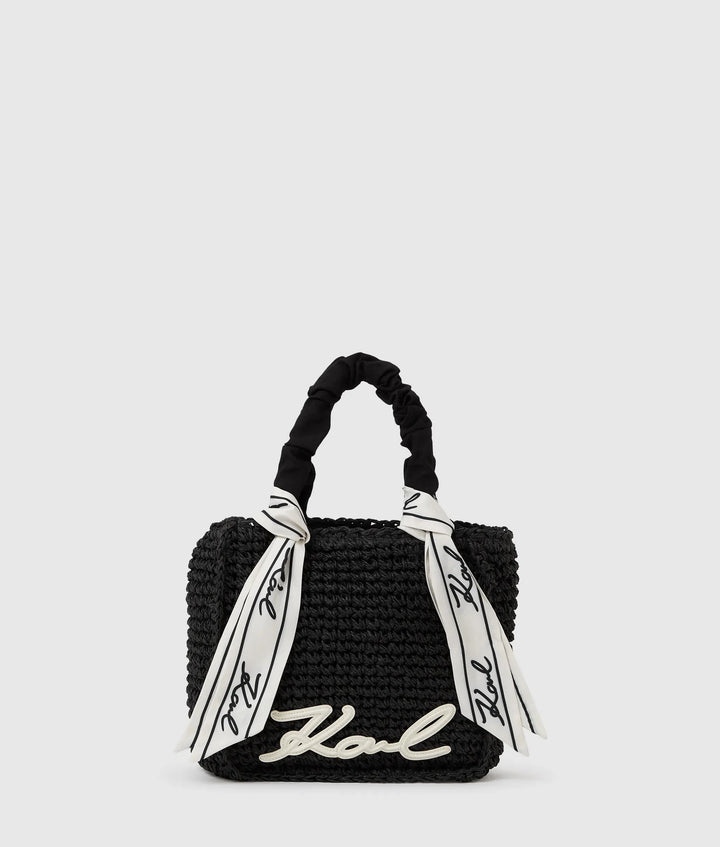 Sac de plage K/Signature avec foulard Karl Lagerfeld