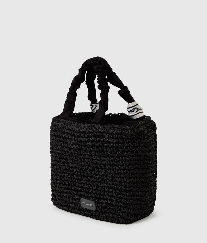 Sac de plage K/Signature avec foulard Karl Lagerfeld