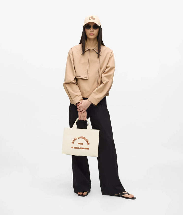 Tote bag Medium en toile Rue St-Guillaume Karl Lagerfeld