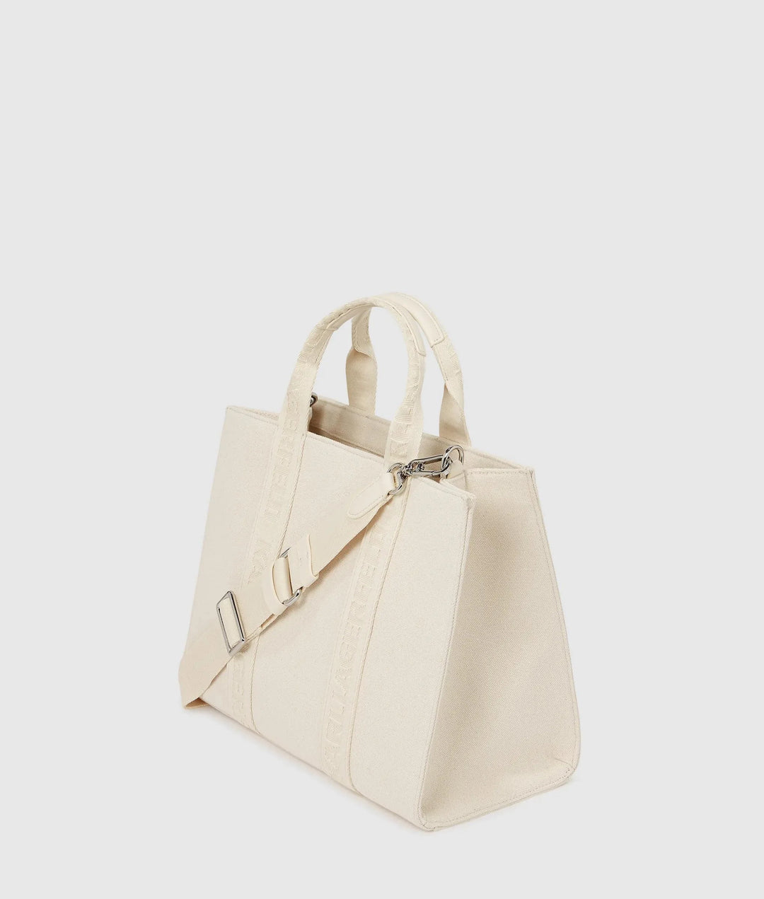 Sac en toile rectangulaire avec broche Ikon Choupette Karl Lagerfeld