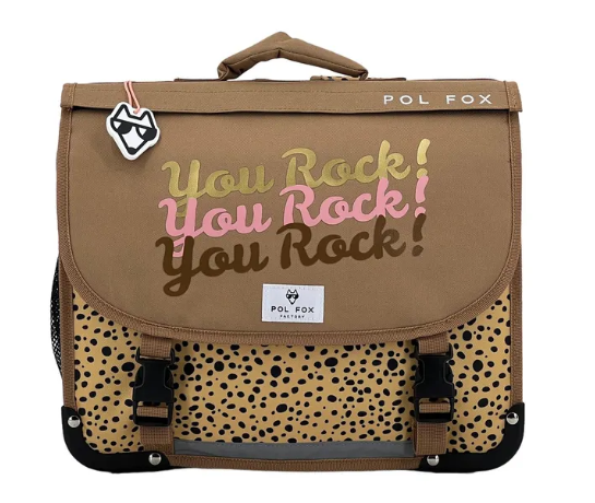 Cartable 38 cm You Rock Pol Fox