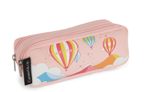 Trousse double Sugar Balloons Caramel &amp; Cie