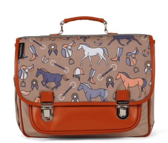 Cartable 38 cm Manege Caramel &amp; Cie