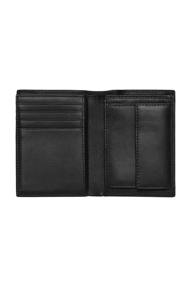 Porte-cartes flap avec porte-monnaie