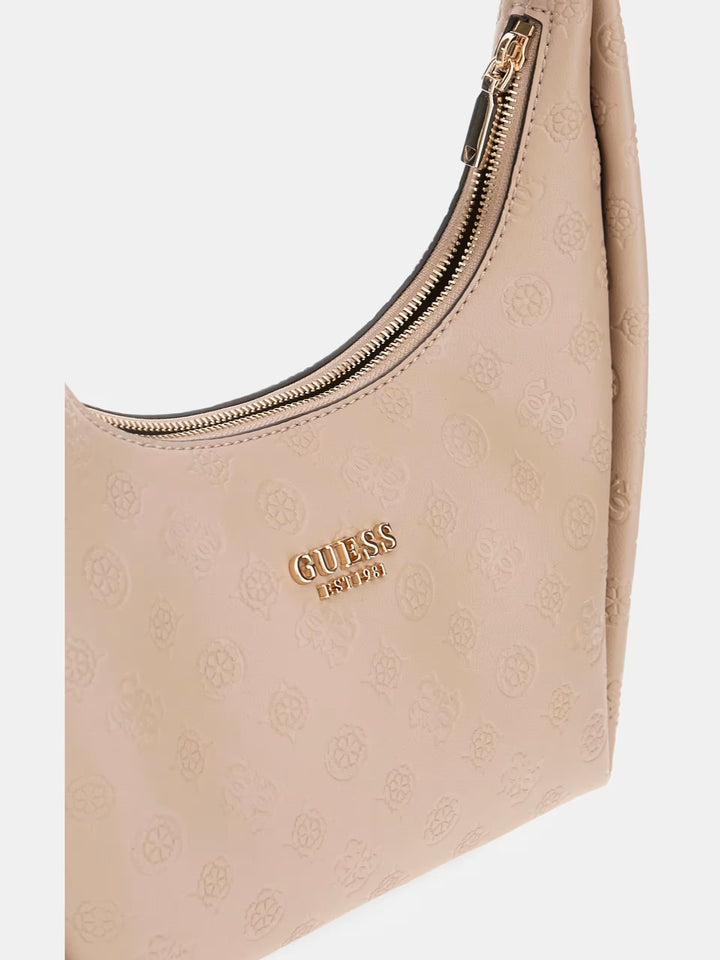 Sac hobo Phoebe 4G logo pivoine Guess