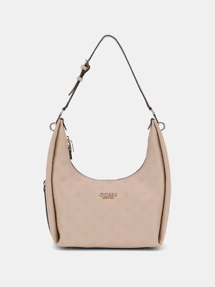 Sac hobo Phoebe 4G logo pivoine Guess