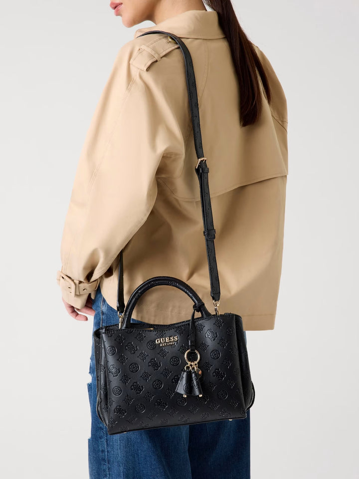 Sac à main Phoebe 4G logo pivoine Guess