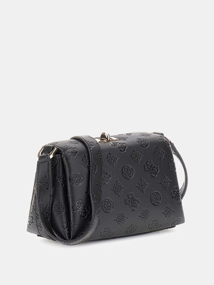 Mini sac à bandoulière Phoebe 4G logo pivoine Guess