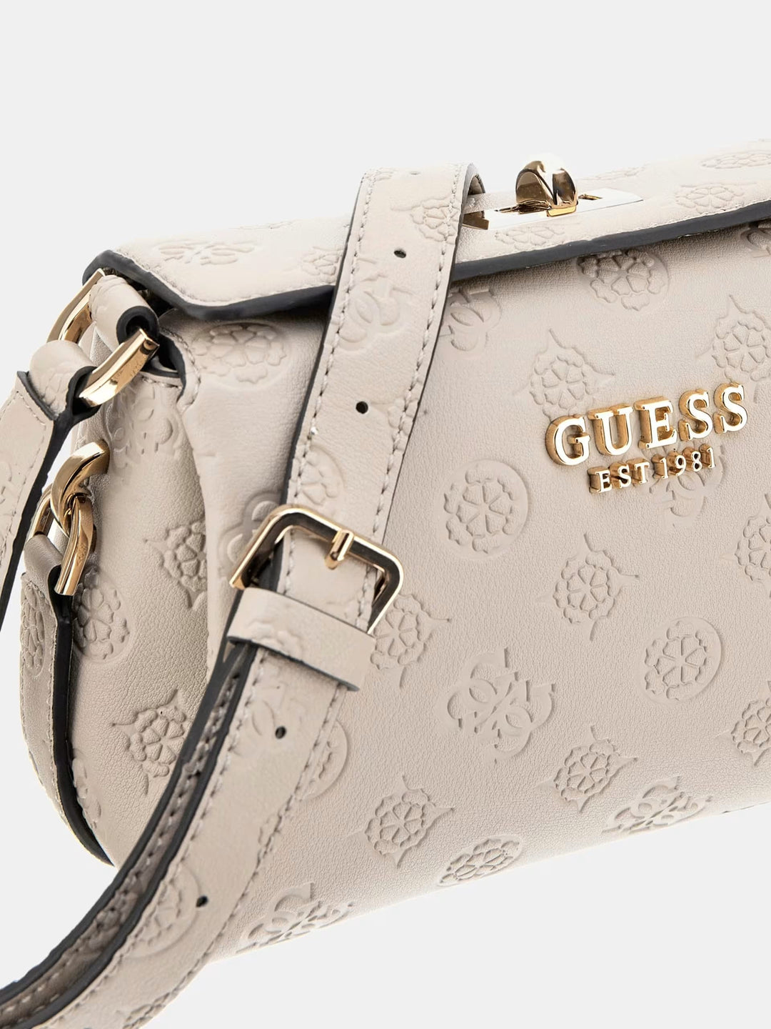 Mini sac à bandoulière Phoebe 4G logo pivoine Guess