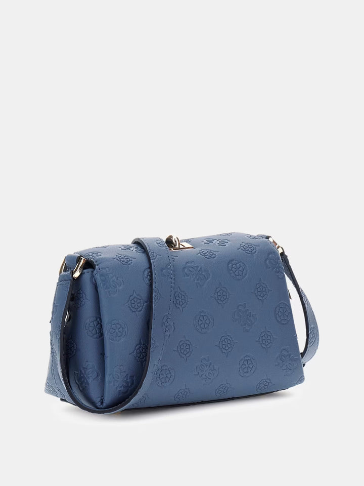 Mini sac à bandoulière Phoebe 4G logo pivoine Guess