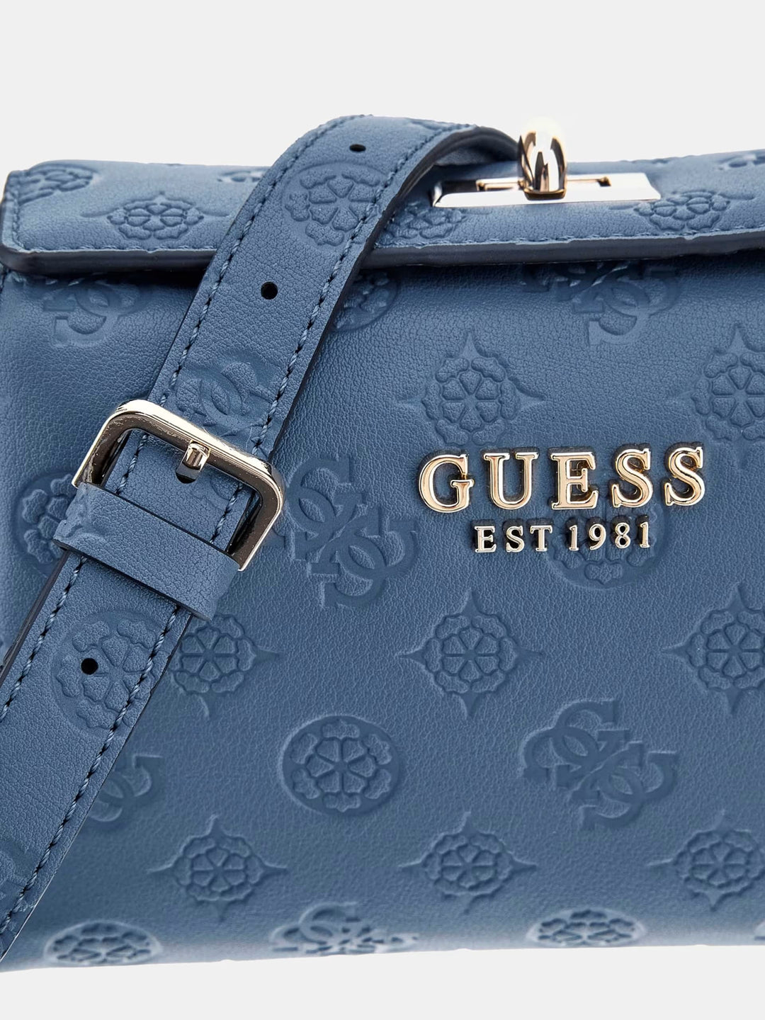 Mini sac à bandoulière Phoebe 4G logo pivoine Guess