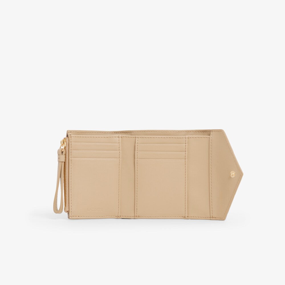Portefeuille Crocodelle en cuir