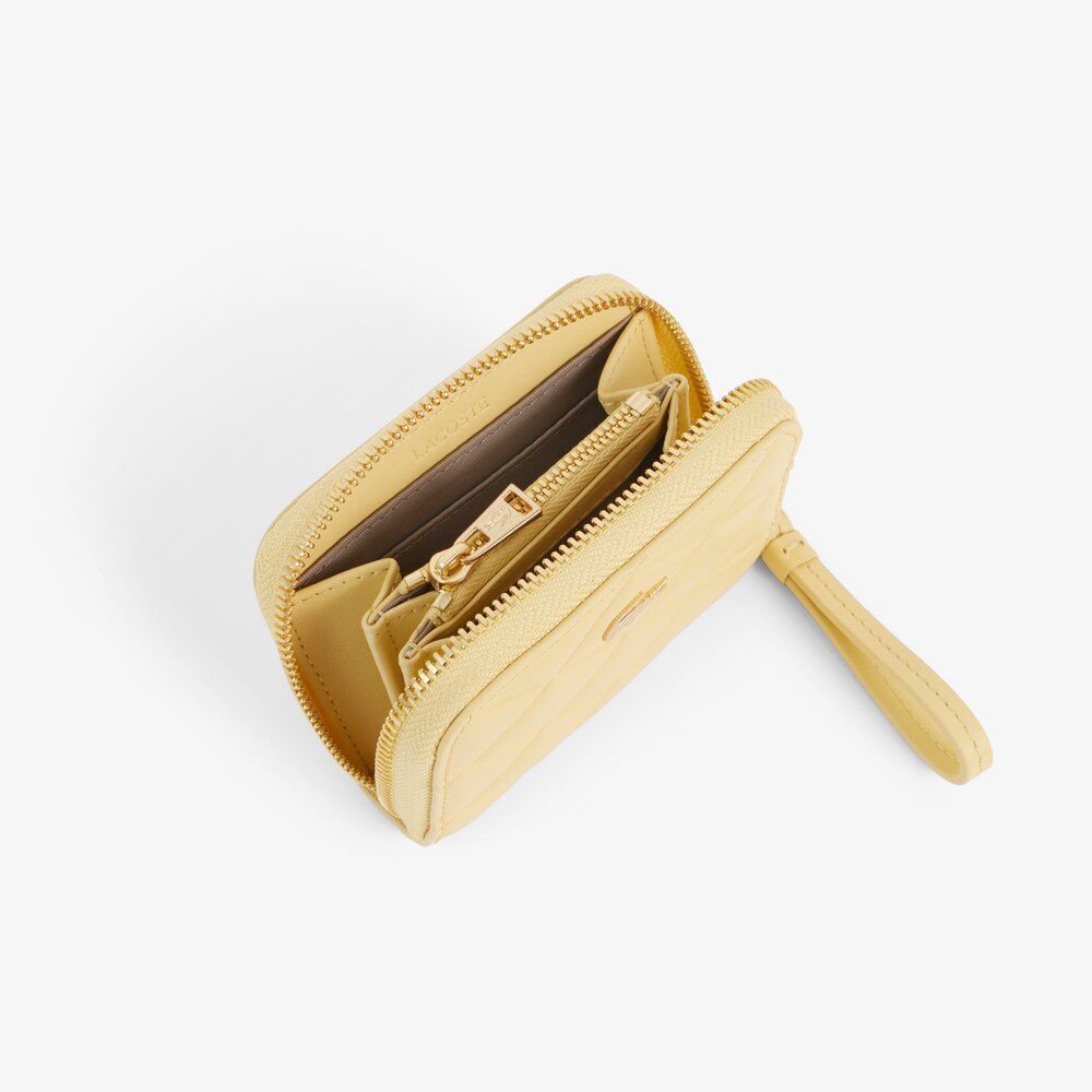 Petit porte-monnaie Crocodelle en cuir