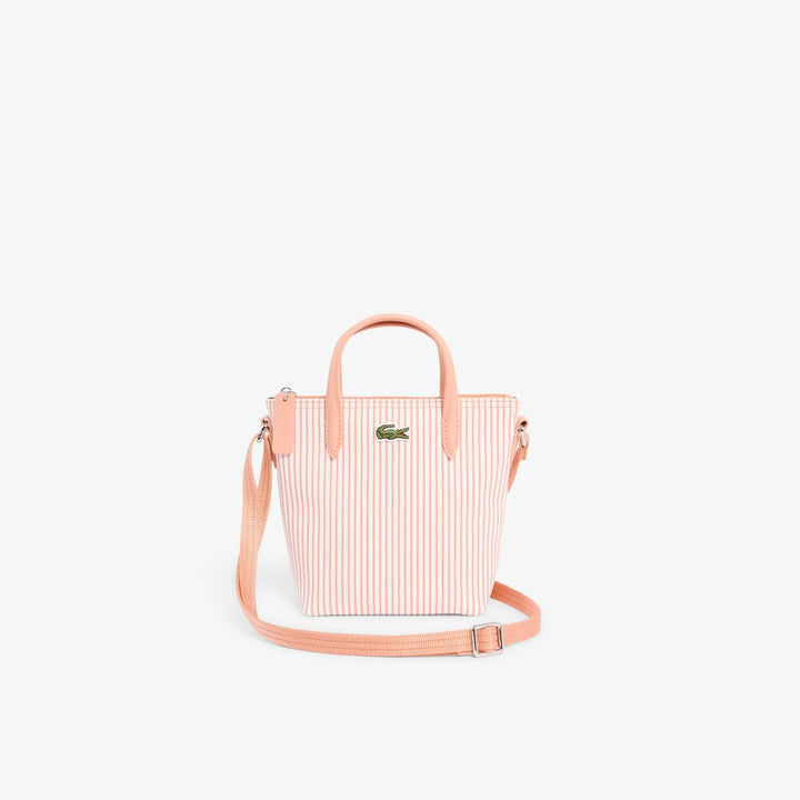 Mini sac cabas L.12.12 Concept rayé