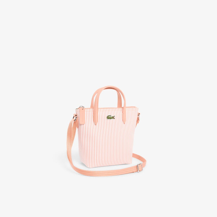 Mini sac cabas L.12.12 Concept rayé
