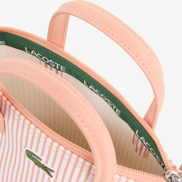 Mini sac cabas L.12.12 Concept rayé