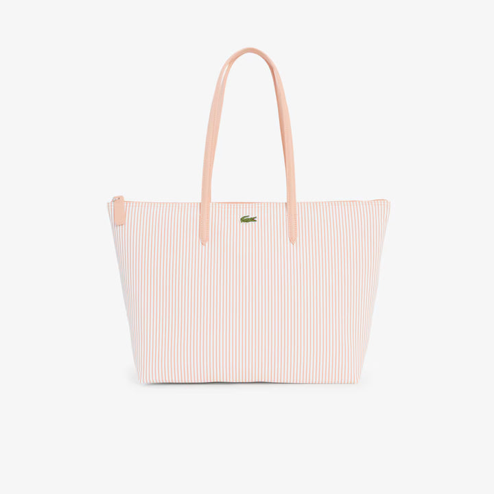 Grand sac cabas L.12.12 Concept rayé